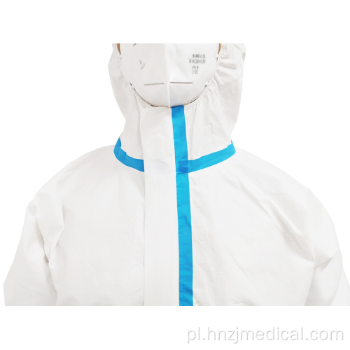 Jednorazowa niepalna standardowa odzież ochronna